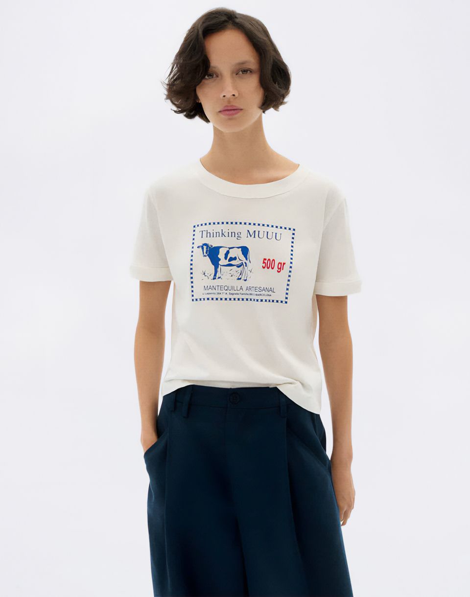 Thinking MU Mantega Zowi R Tee WHITE