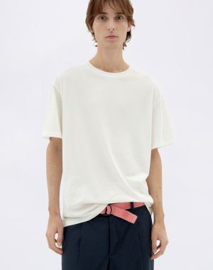 Thinking MU White Aaron Tee WHITE