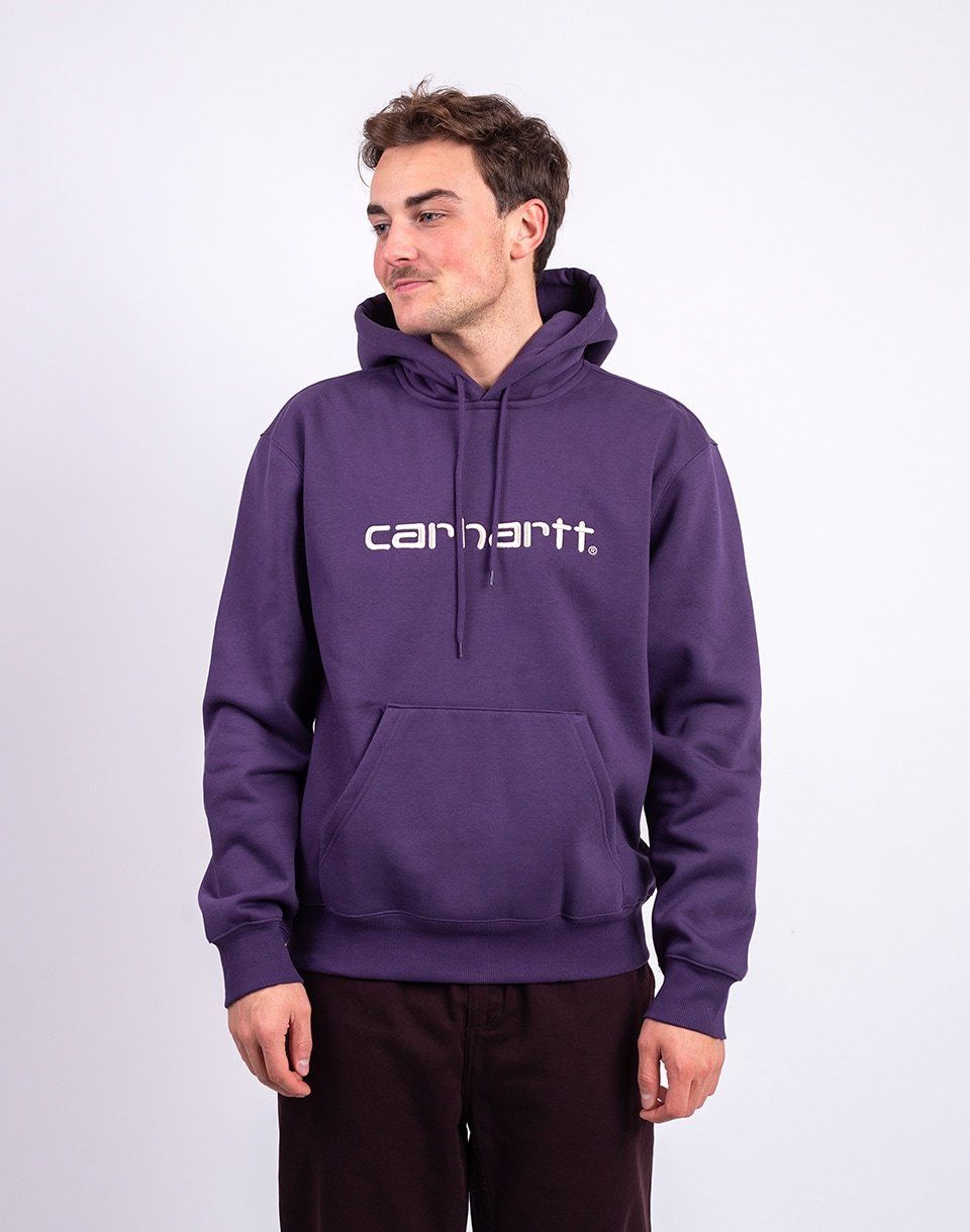 Carhartt WIP Hooded Carhartt Sweat Lokers/Salt