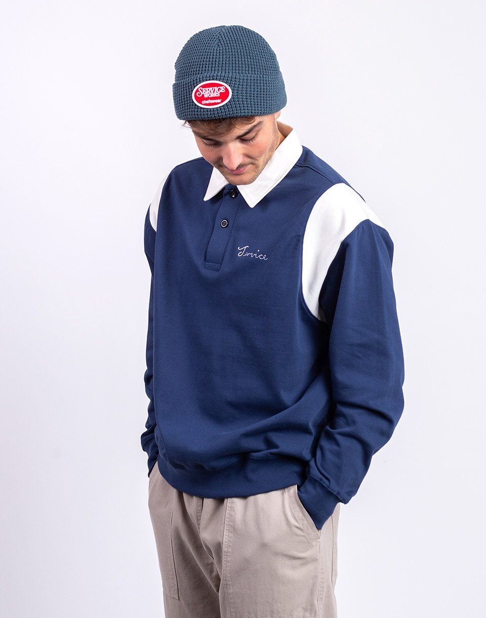 Service Works Bistro Polo NAVY