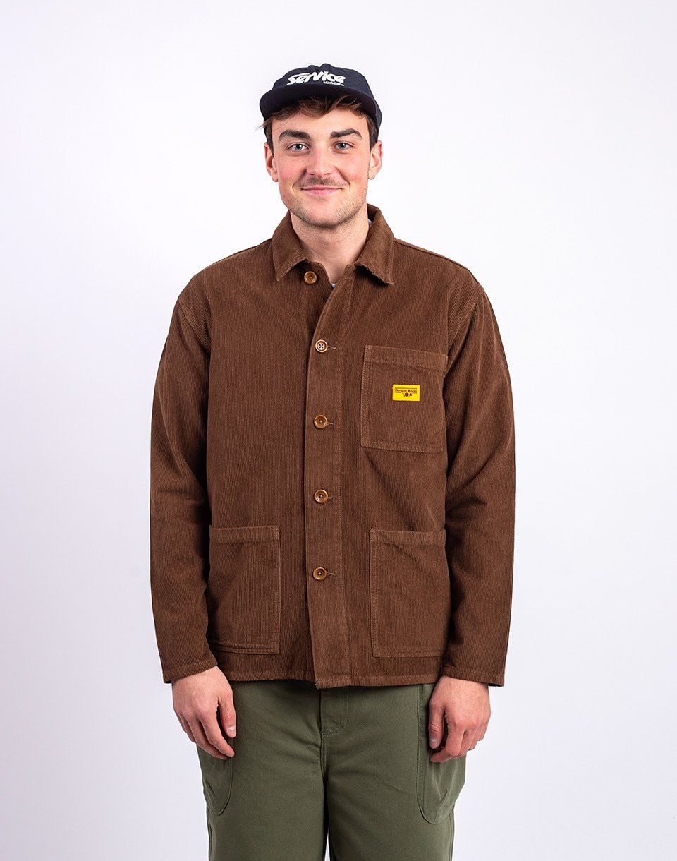 Service Works Corduroy Chore Shirt BARK