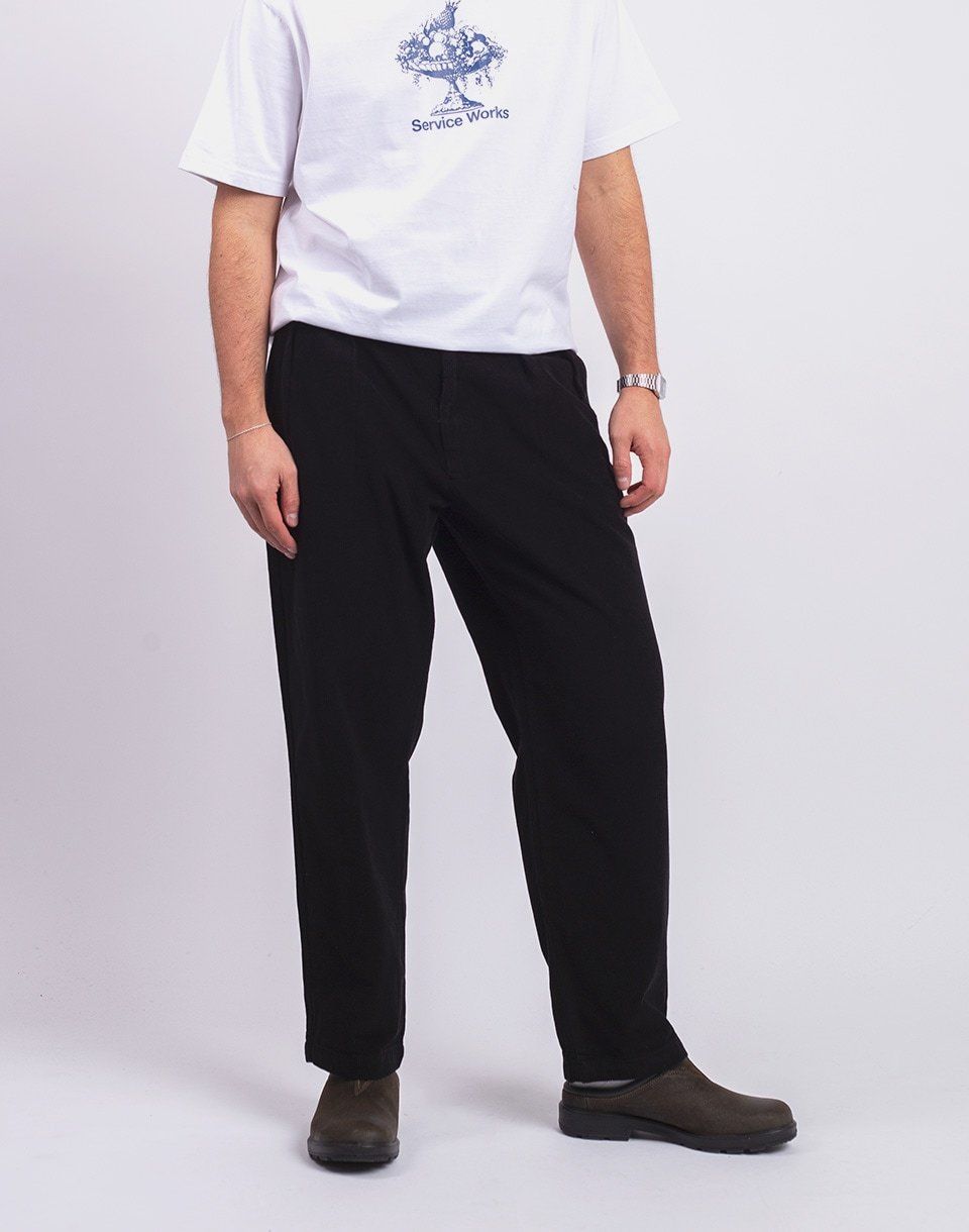Service Works Corduroy Part Timer Pant BLACK