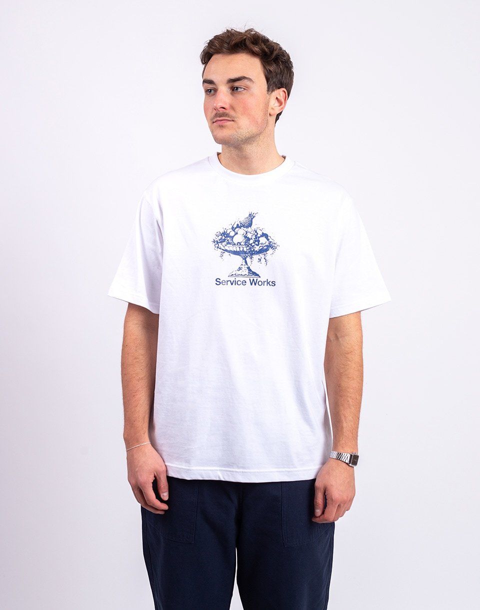 Service Works Fruit Bowl Tee WHITE