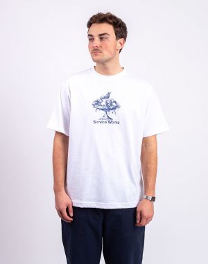 Service Works Fruit Bowl Tee WHITE