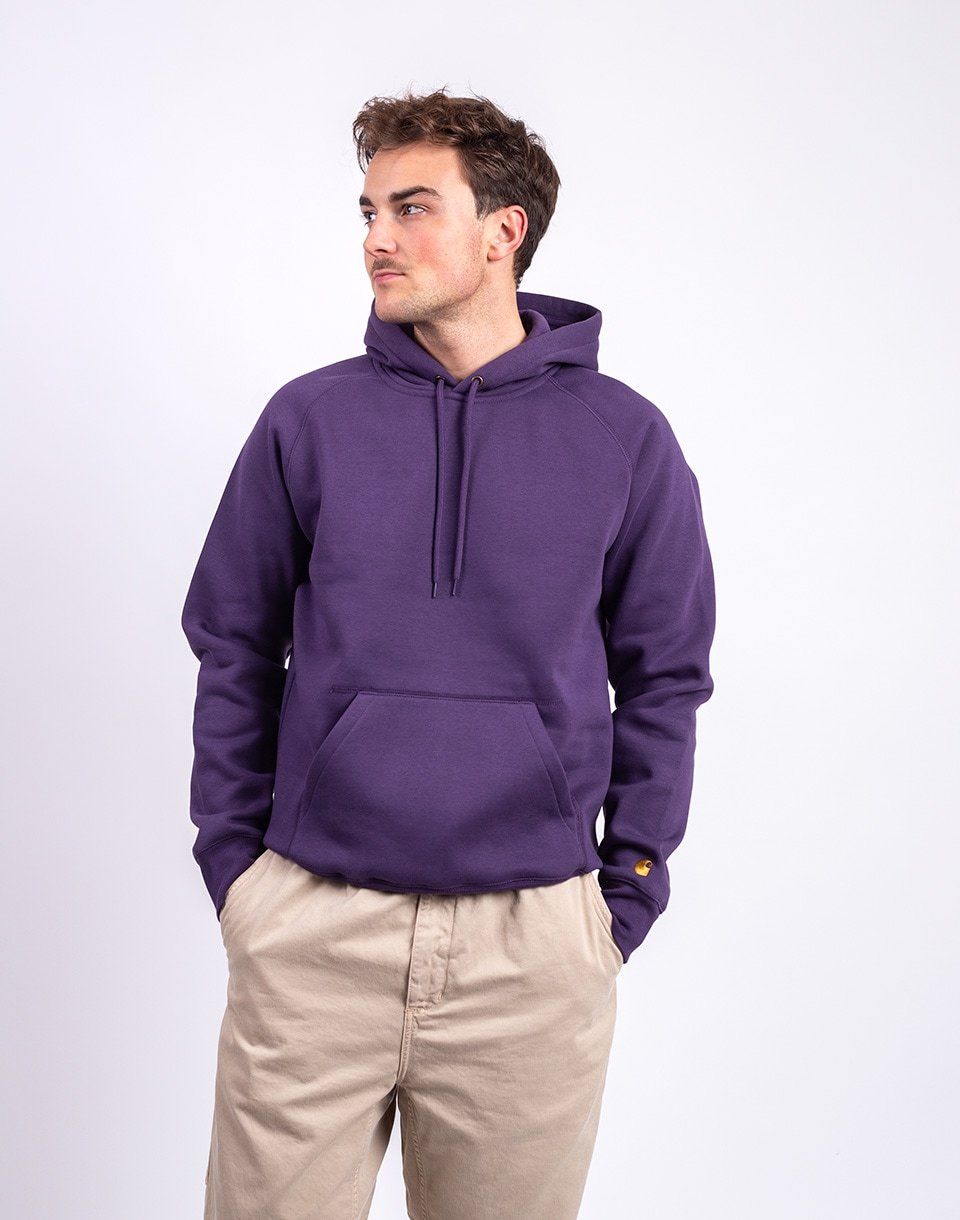 Carhartt WIP Hooded Chase Sweat Lokers/Gold