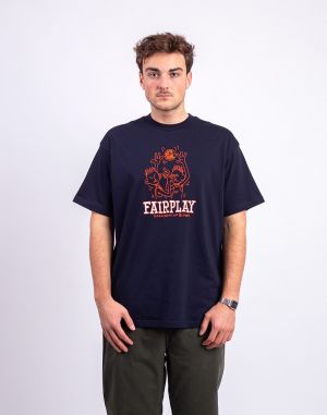 Carhartt WIP S/S Fairplay T-Shirt Dark Navy