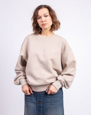 Carhartt WIP W' Casey Sweatshirt Fleur De Sel/Silver