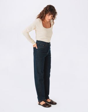 SKFK Ania Trousers F25DK DARK DENIM
