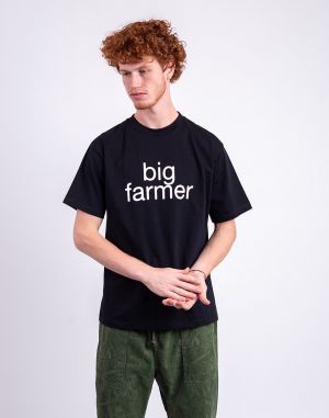 Service Works Big Farmer Tee BLACK