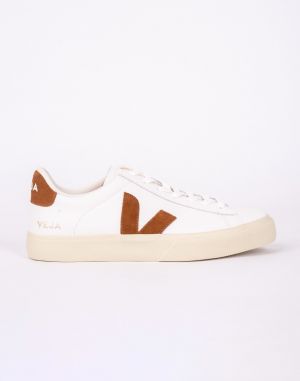 Veja Campo Leather WHITE_COGNAC