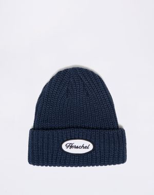 Herschel Supply Douglas Station Beanie Darkest Navy