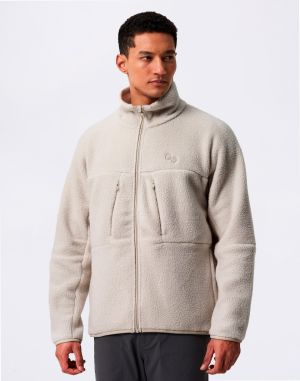 pinqponq Fleece Jacket Cliff Beige
