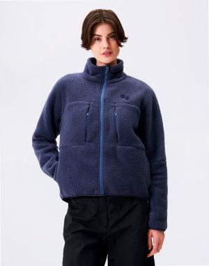 pinqponq Fleece Jacket Women Future Dusk