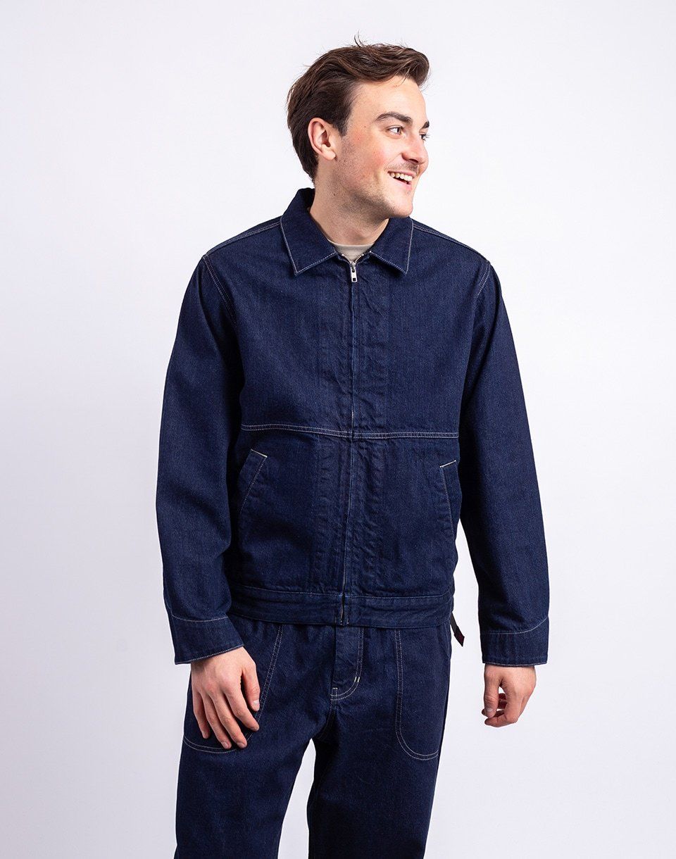 Gramicci Japanese Slub Denim Jacket INDIGO