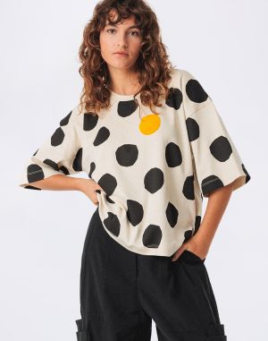 SKFK Lariz GOTS T-Shirt F25S2N DOTS