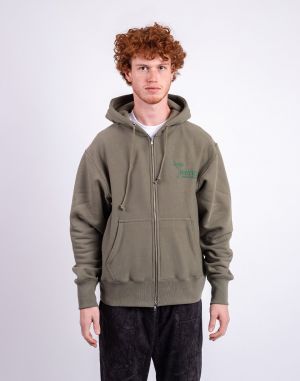 Service Works Martini Zipper Hoodie OLIVE