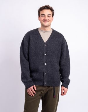 Gramicci Mohair Cardigan CHARCOAL