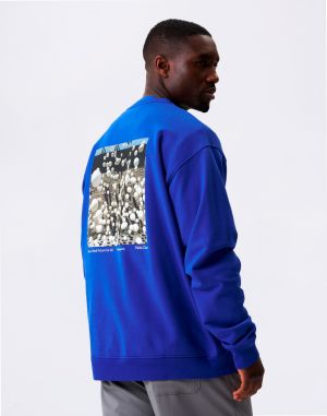 pinqponq Sweatshirt Unisex Future Blue Pelle Cass