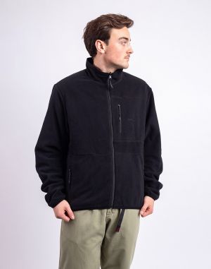 Gramicci Thermal Fleece Reversible Jacket BLACK