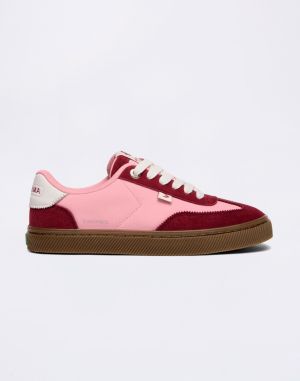 Cariuma TOCA Teak Bright Rose