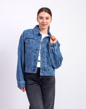 Carhartt WIP W' Duck Orell Jacket Camo Duck, Blue bleached