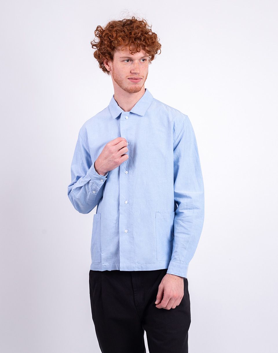Service Works Waiter Shirt OXFORD BLUE