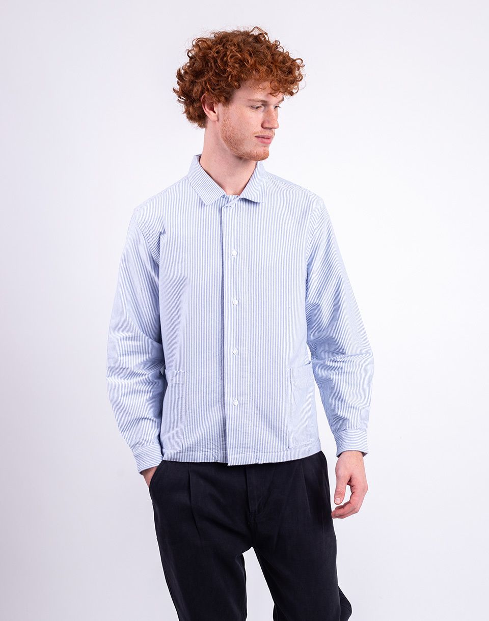 Service Works Waiter Shirt OXFORD STRIPE
