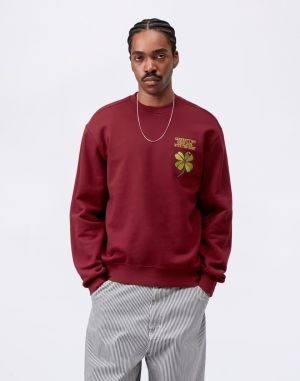 Carhartt WIP Clover Sweatshirt Marsala