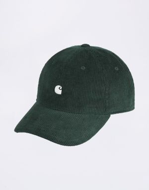 Carhartt WIP Harlem Cap Kale Green/White