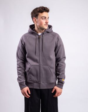 Carhartt WIP Hooded Chase Jacket Poprhyry/Gold