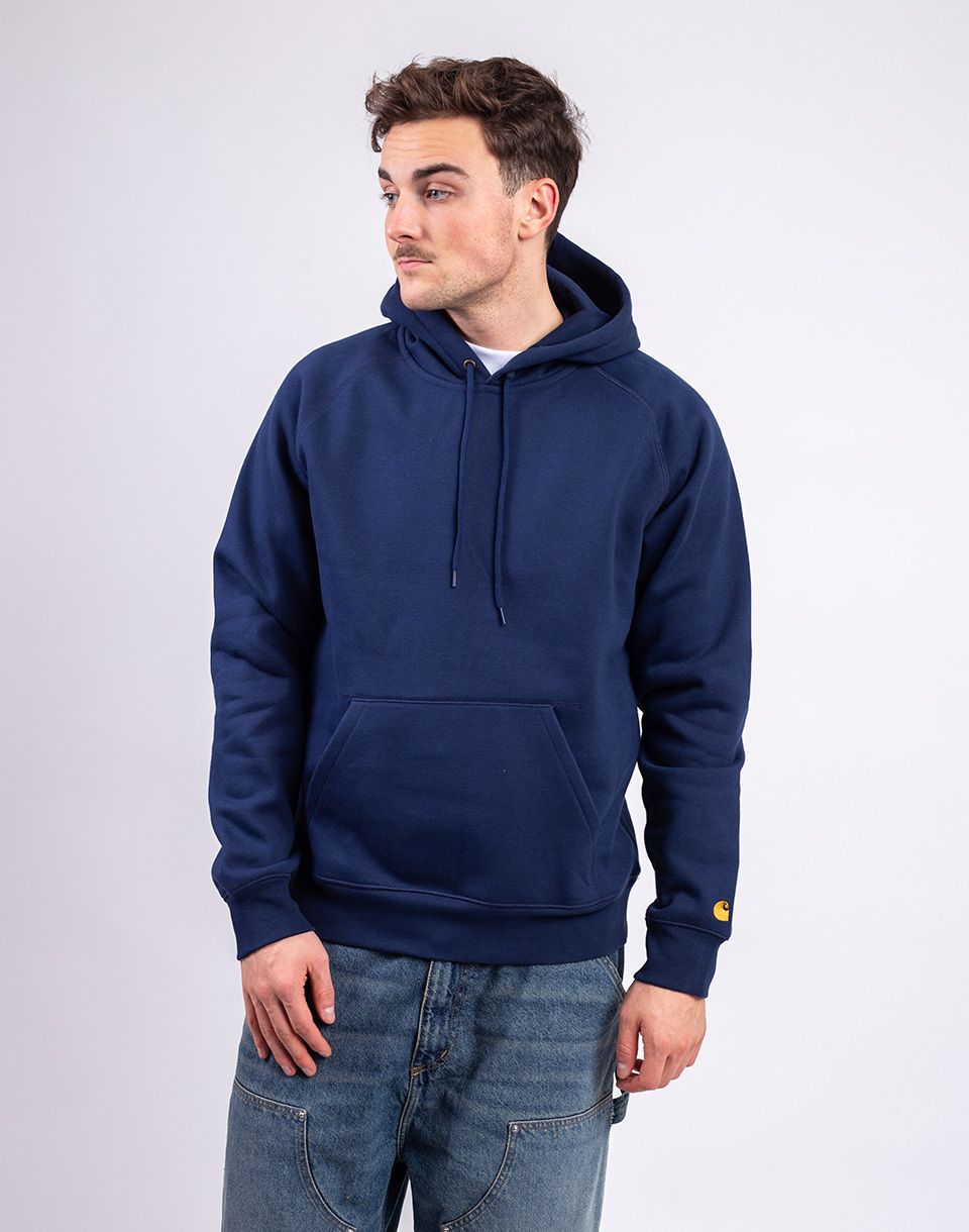 Carhartt WIP Hooded Chase Sweat Jupiter/Gold