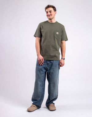 Carhartt WIP OG Double Knee Pant Blue grind wash