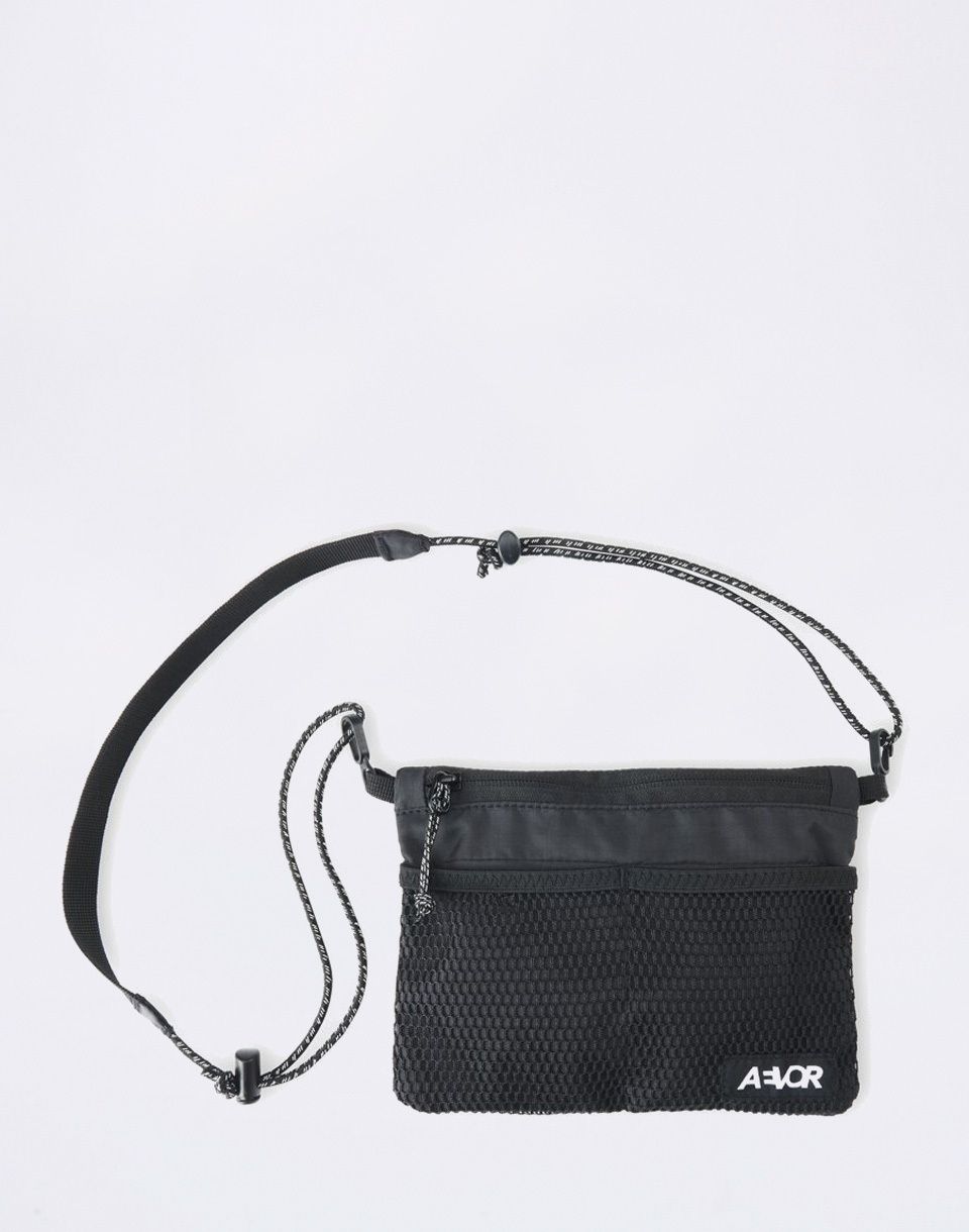 Aevor Chest Pouch Ripstop Black