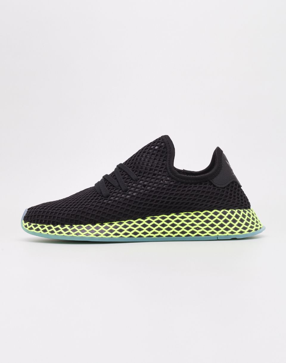 adidas deerupt runner black ash blue