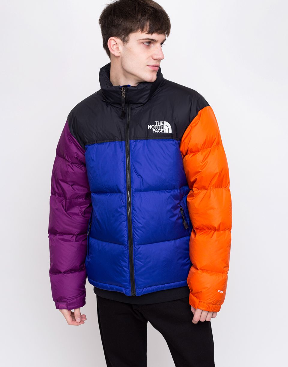 the north face 1996 retro nuptse aztec blue rage