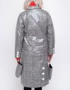 House of Sunny Long Tailored Nostalgia Trench Controlled Check galéria