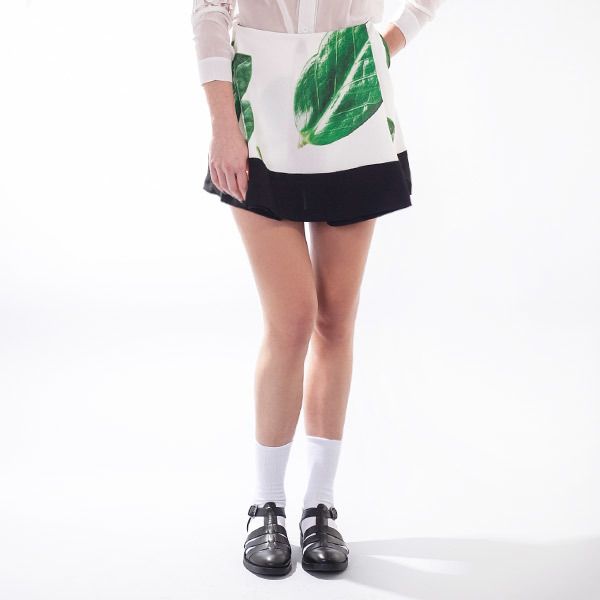 WeSC Sung Leaves White