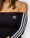 adidas Originals Shoulder Dress Black galéria