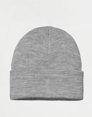 Carhartt WIP Chase Beanie Grey Heather / Gold galéria
