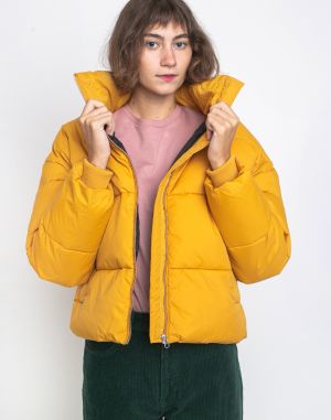Dr. Denim Skylar Puffer Jacket Gold Digger
