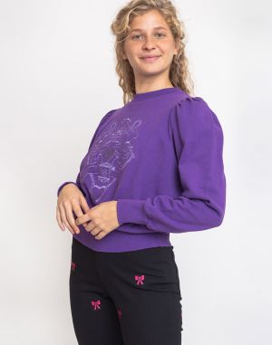 Lazy Oaf Land Of Lazy Sweatshirt YELLOW