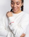 Buffet Crop Sweatshirt Cloud galéria