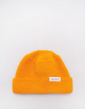 Rotholz Cropped Beanie Yellow