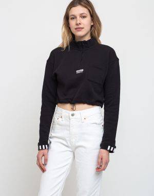 adidas Originals Cropped Sweat Black