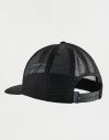 Patagonia P-6 Logo Trucker Hat Black galéria