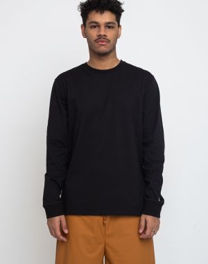 Carhartt WIP L/S Base T-Shirt Black/White