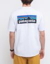 Patagonia M's P-6 Logo Responsibili-Tee White galéria