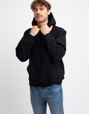 Carhartt WIP Hooded American Script Sweat Black galéria