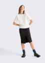 Thinking MU Basic White Mock T-Shirt Snow White galéria