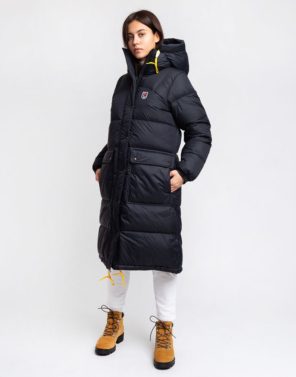 Fjällräven Expedition Long Down Parka W 550 Black